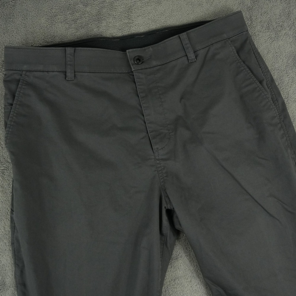 Nike Chino Pants Mens Fits 37x27 Dark Grey Dri-FIT UV Slim Fit DA4089-070